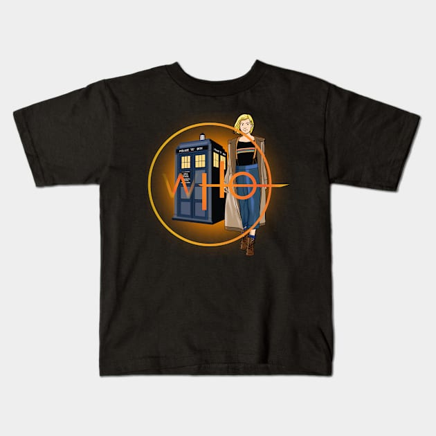 SHE'S THE DOCTOR NOW! Kids T-Shirt by KARMADESIGNER T-SHIRT SHOP